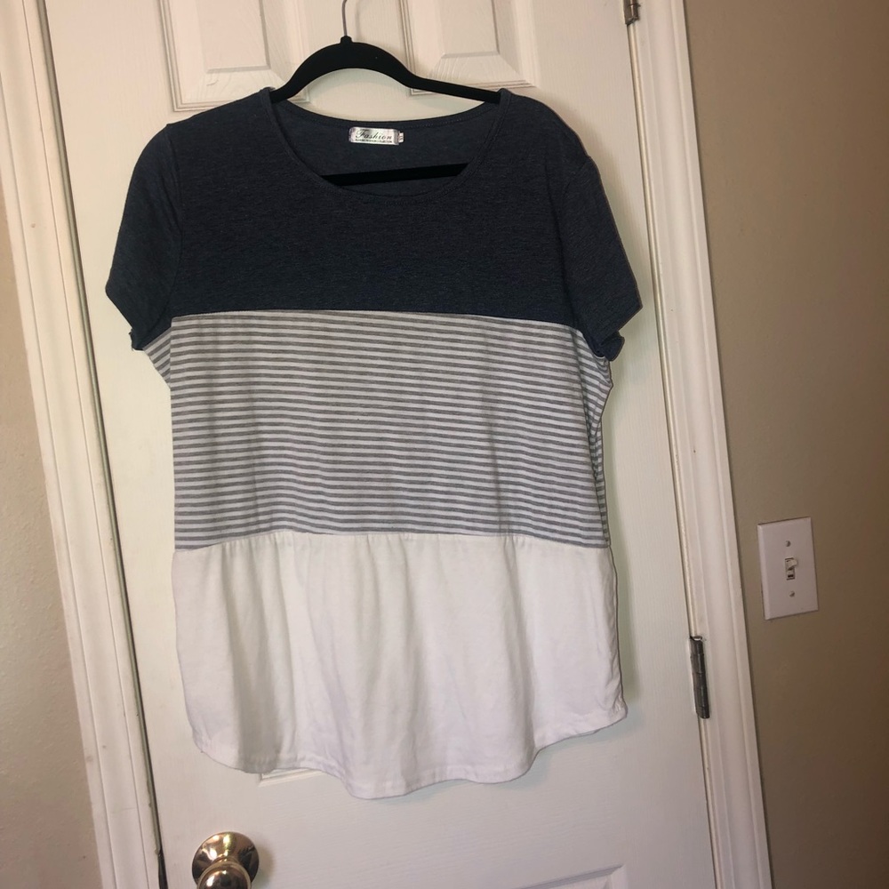 Stripped shirt. XL